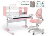 ErgoKids Комплект парта Ergokids TH-330-1 Pink + кресло Ergokids Mio Air (арт.TH-330-1 W/PN + Y-400 PN (arm))