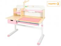 ErgoKids Детский стол Ergokids Bravo Maximus Plus Maple/Pink (арт. TH-360 Maximus Plus MG/PN)