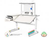 Mealux Детский стол Mealux Woodville Multicolor Energy + BD P-17 TG (арт.BD-850 TG/MC Energy+BD P-17 TG)