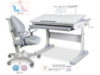 Mealux Комплект Mealux Edmonton Multicolor с полкой S-50  + ErgoKids Jasper Multicolor (Y-105 G)