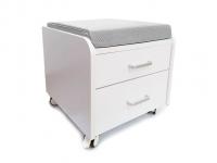 ErgoKids Тумбочка ErgoKids BD-03 G с подушкой, цвет серый