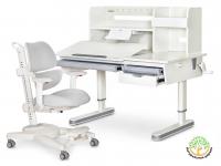 ErgoKids Комплект парта ErgoKids Montreal 2 с полкой G (арт. BD-670-2 MC/WG с полкой + Y-609 G)