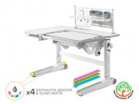 Mealux Детский стол Mealux Kingwood Multicolor TG + BD P-18 TG (арт. BD-820 TG Multicolor + BD P-18 TG)