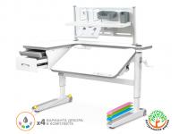 Mealux Детский стол Mealux Woodville Multicolor Energy + BD P-18 W (арт.BD-850 WG/MC Energy+BD P-18 W)