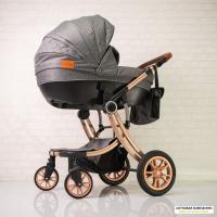 Коляска Luxmom 5856 2в1 Черный