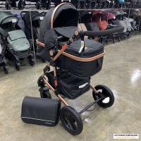 Коляска Luxmom 530 Черная