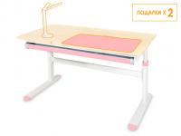 ErgoKids Детский стол Ergokids Bravo Maple/Pink (арт. TH-360 Lite MG/PN)