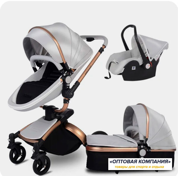 Коляска LuxMom Aulon 906 3в1