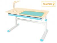 ErgoKids Детский стол Ergokids Bravo Maple/Blue (арт. TH-360 Lite MG/BL)