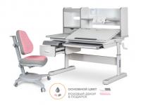 Mealux EVO Комплект Mealux Evo парта Florida Multicolor G + кресло Onyx DPG (арт.EVO-52 W + G MC + Y 110 DPG)