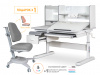 Mealux EVO Комплект Mealux Evo парта Florida Multicolor G + кресло Onyx G+PG (арт.EVO-52 W + G MC + Y 110 G+PG)