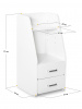 ErgoKids Тумбочка ErgoKids BD-C12 White с надстройкой (арт. BD-C12 W)