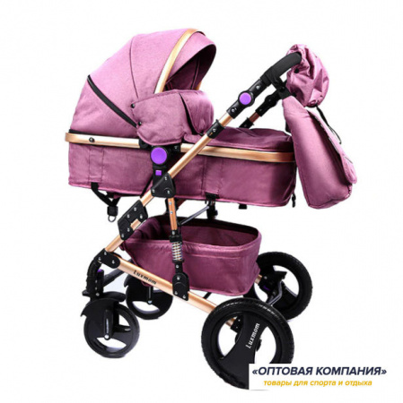 Коляска Luxmom 530 Фиолетовый