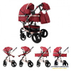 Коляска Luxmom 530 Красный