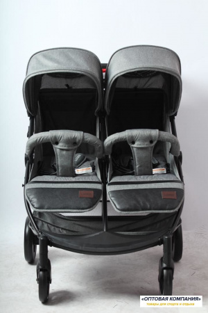 Коляска Luxmom T11 Светло-серая