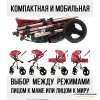 Коляска Luxmom 530 Красный