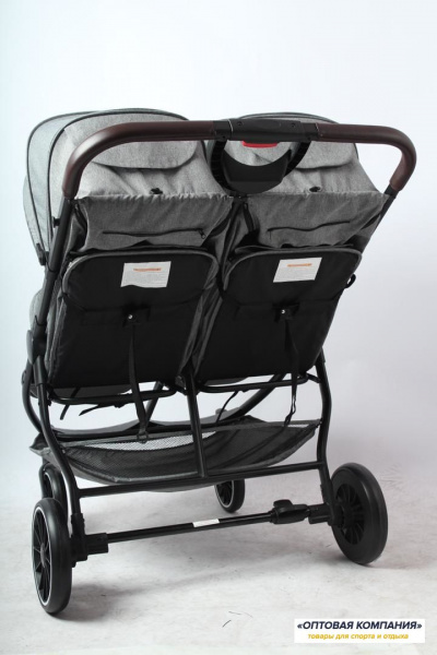Коляска Luxmom T11 Светло-серая