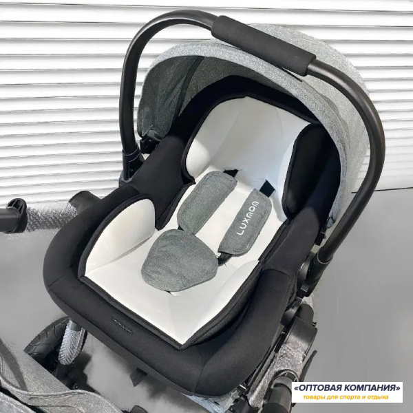 Коляска Luxmom 600G 3в1Серый