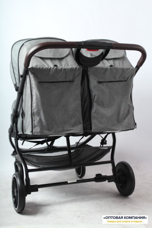 Коляска Luxmom T11 Светло-серая