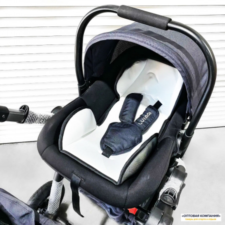 Коляска Luxmom 600G 3в1Черный