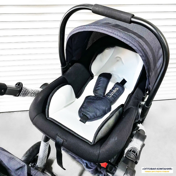 Коляска Luxmom 600G 3в1Черный