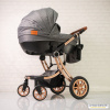 Коляска Luxmom 5856 2в1 Черный