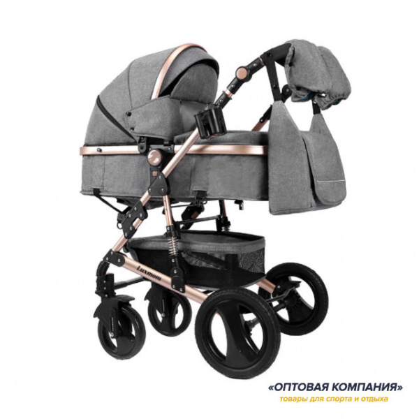 Коляска Luxmom 530 Серый