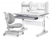 Комплект парта ErgoKids Edmonton Multicolor G (арт. BD-610 W/MC + Y-508 G)