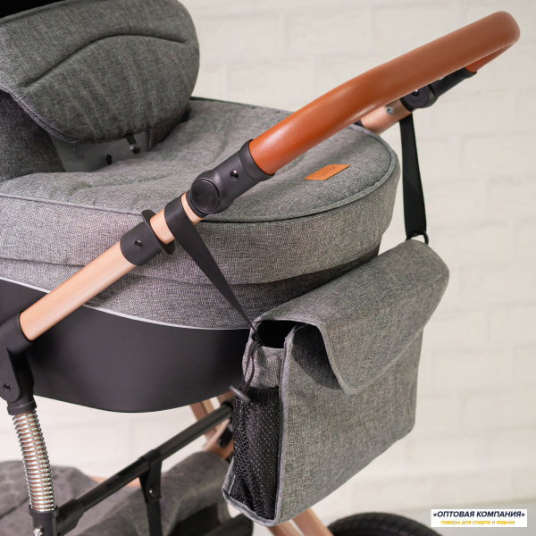 Коляска Luxmom 5856 2в1 Серый