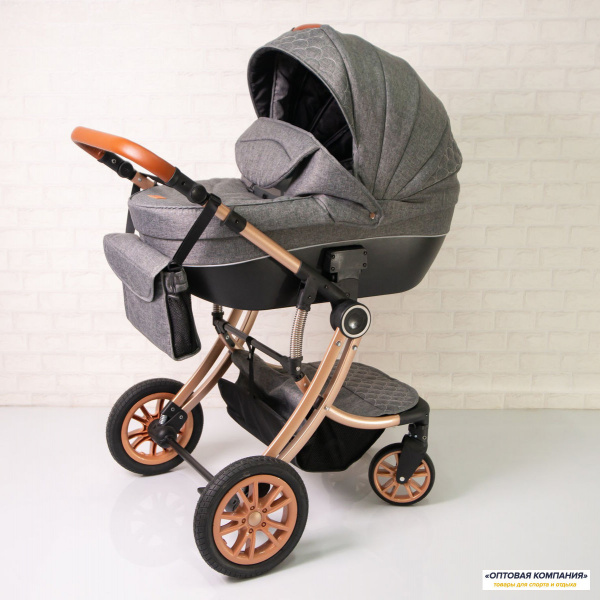 Коляска Luxmom 5856 2в1 Черный