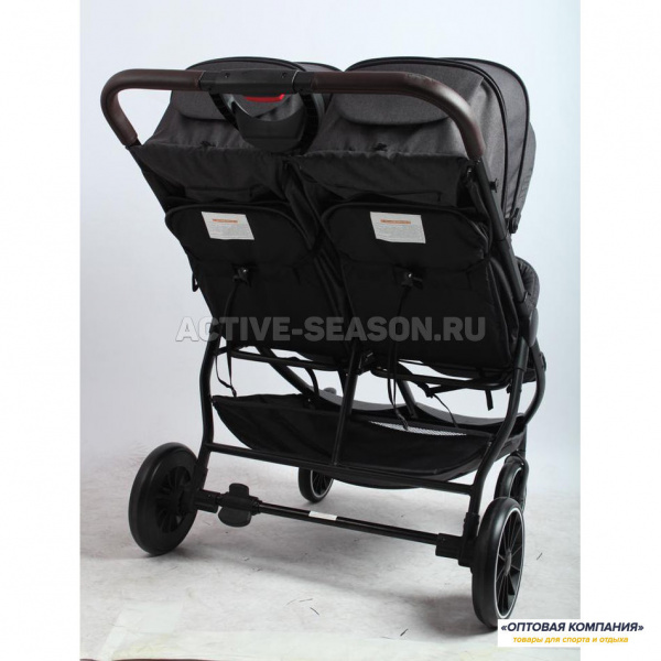Коляска Luxmom T11 Темно-серая