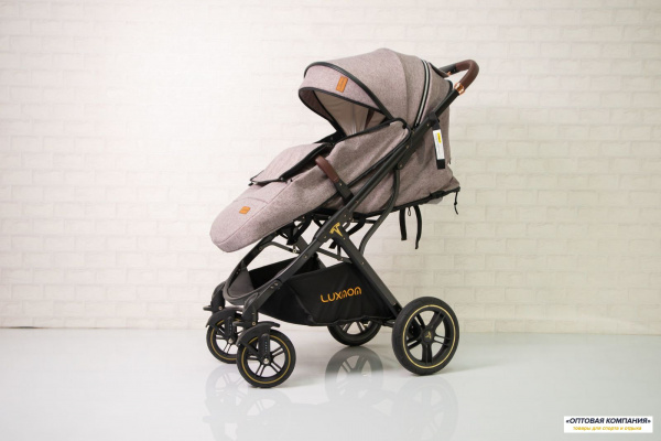 Коляска Luxmom 609 Бежевый
