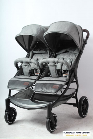 Коляска Luxmom T11 Светло-серая