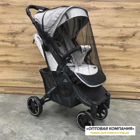 Коляска JOYOY Коричневая (рама черная) механика